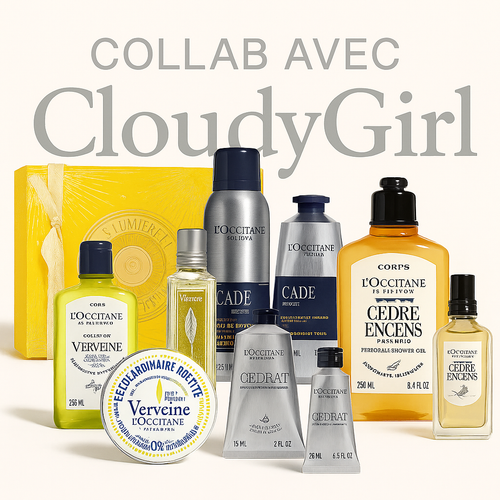 Cloudy x L’Occitane – Coffret Premium, Cadeau Hot & Concours Date